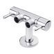 Tank for plumbing fixtures Karro &Oslash; 1/2"x1/2"x1/2" ZZ with 2 outlets KR-3155 chrome