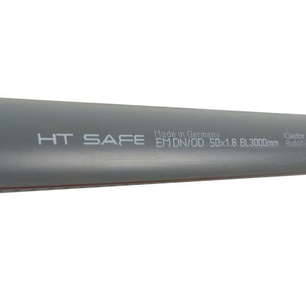 Труба для внутренней канализации Ostendorf НТsafe 50x1000 мм 14 фото