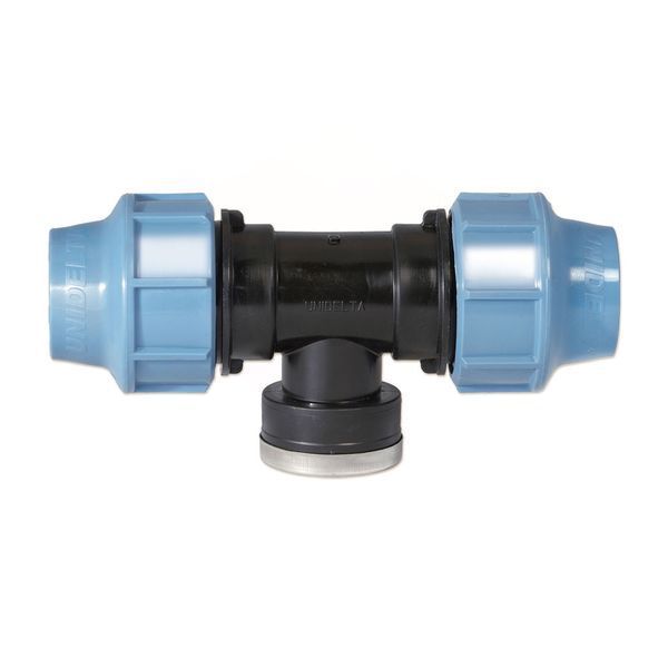 Threaded tee PP-B UNIDELTA 50x2&Prime;x50 BP PN16