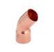 Колено медное &Oslash;22 1 муфта 45&deg; Viega GmbH 409 фото 1
