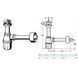 Siphon for washbasin VIEGA 1 1/4&Prime;x&Oslash;32 mm 103927 plastic white