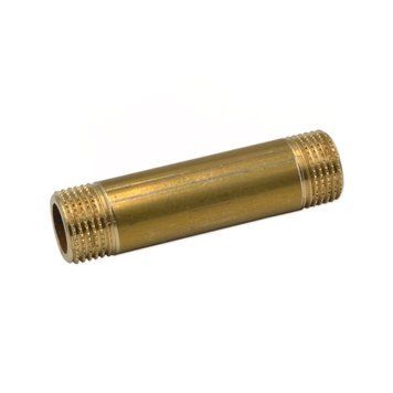Длинный ниппель латунный Pattaroni &Oslash;1/2&Prime; x 90 мм ЗЗ 1852 фото