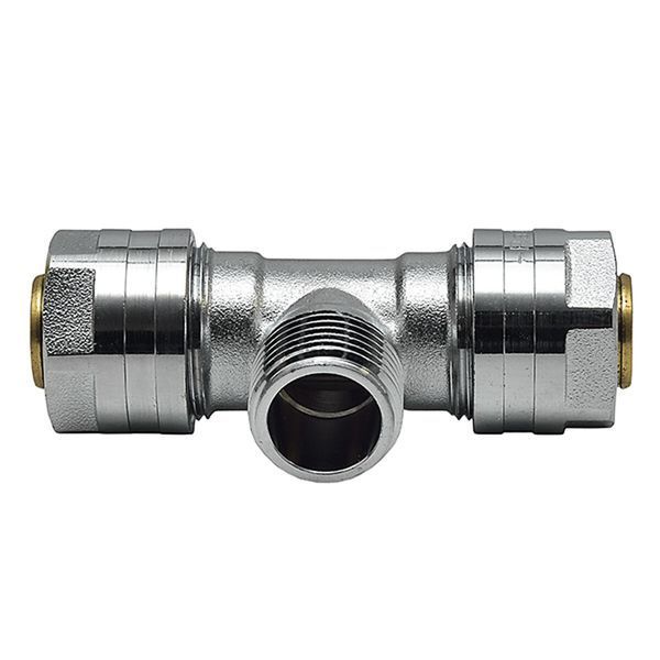 Tee fitting threaded Raftec 20x1/2"x20 ZR (2.0)
