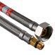 Шланг для змішувача TUCAI М10х1/2&Prime; короткий штуцер 1,0м TAQ GRIF 200196 908 фото 1