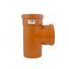 Tee for external sewerage Ostendorf KG 110/110х87&deg;
