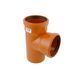 Tee for external sewerage Ostendorf KG 110/110х87&deg;