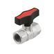 Кран кульовий Raftec GOLD &Oslash;1/2&Prime; ВВ PN64 DN15 4026 фото 1