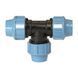 Tee connecting through PP-B UNIDELTA 50x50x50 PN16