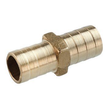 Tube connector LexLine 16 mm. brass