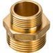 Ніпель редукційний латунний Comisa &Oslash; 1&Prime; х 1/2&Prime; ЗЗ 1536 фото 2