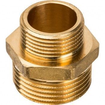Ніпель редукційний латунний Comisa &Oslash; 1&Prime; х 3/4&Prime; ЗЗ 1207 фото