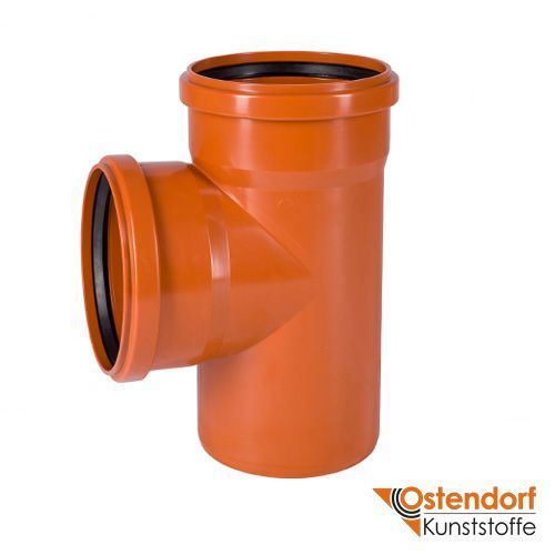 Тройник для наружной канализации Ostendorf KG 160/160х87&deg; 145 фото