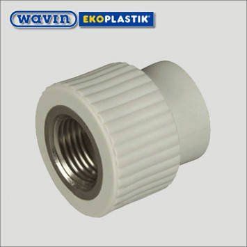 Муфта PPR Ekoplastik 20х3/4" ВР 270 фото