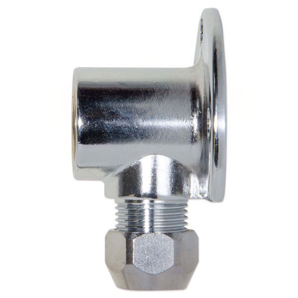 Коліно настінне цангове затискне хромоване VA Albertoni srl 10 х 1/2&Prime; В 970 фото