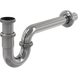Sink trap (bidet) tubular Alcaplast A432 chrome outlet &Oslash;32 mm