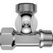 Ball tap for plumbing fixtures through MIRAYA &Oslash; 1/2 Vx3/4 Zx1/2 Z chrome