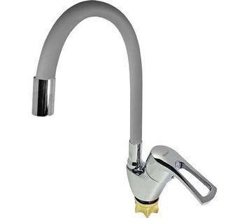 Kitchen faucet ZEGOR YUB4-F181GY gray color
