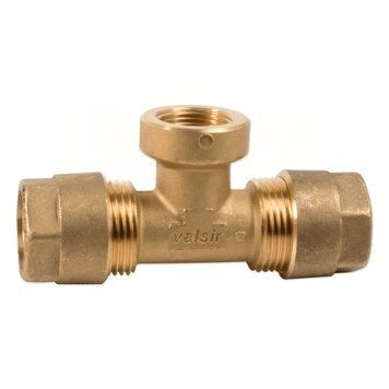Тройник фитинг резьбовой PEXAL TWIST 20х3/4&Prime;Вх20 (2,5) Valsir S.p.A. 559 фото