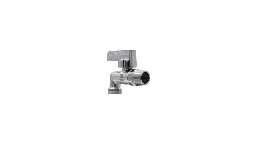 Кран шаровой для сантехприборов усилен FADO New &Oslash; 1/2"х1/2" ЗЗ KZ21 хром 1782 фото