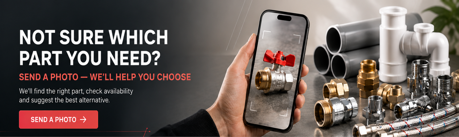 Plumbing product selection by photo — Komfort