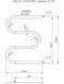 Towel rack Mario Snake 25 525x400/500