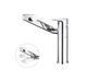 Ledeme LM1055-17 washbasin mixer with 360&deg; swivel spout and aerator (LL1002)