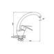 TROYA TAN4-A190 kitchen faucet