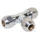 Clamping tee, chrome-plated VA Albertoni srl 10x10x10