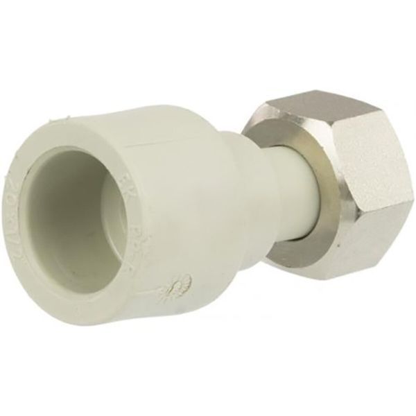 Муфта PPR Ekoplastik 20х1/2" з накидною гайкою пластиковий шток 283 фото