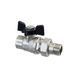 Ball valve with American valve Bugatti &Oslash;1 1/4&Prime; ZV PN40 DN32 322