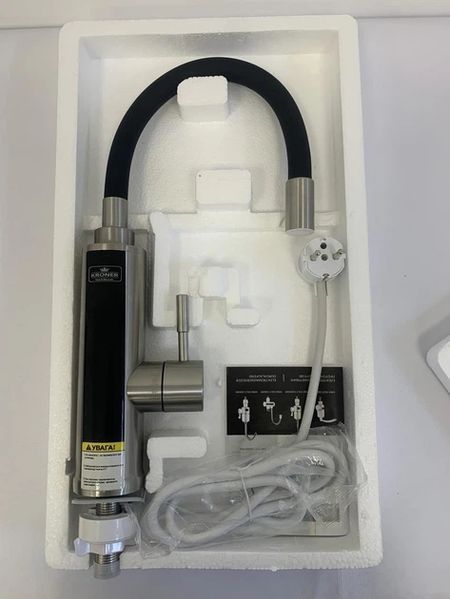 Kroner KRP Volt - ESG087RSS instantaneous water heater with display