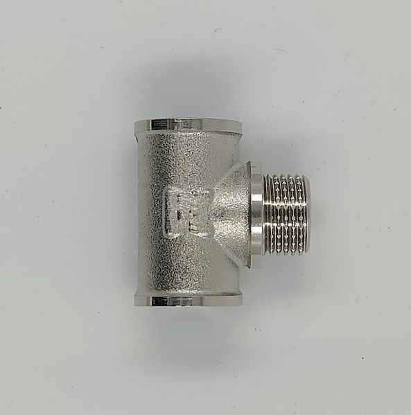 MIRAYA brass tee &Oslash; 1/2&Prime; VZV nickel