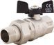 Ball valve with American valve Bugatti &Oslash;1/2&Prime; ZV PN64 DN15 322