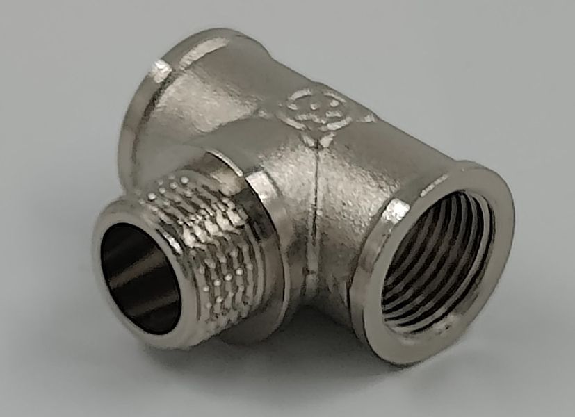 MIRAYA brass tee &Oslash; 1/2&Prime; VZV nickel
