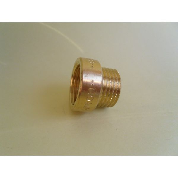 Подовжувач латунний Comisa &Oslash;1/2&Prime; x 10 мм ВЗ 971 фото