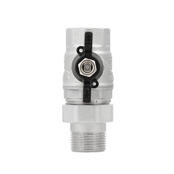 Ball valve with American Raftec BLACK PN40 3/4" DRBS2