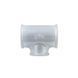 Tee 1&Prime; x 1/2&Prime; x 1&Prime; BBB galvanized cast iron (SANHA, Berg Montana, Gebo)