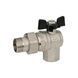 Ball valve with American valve angle Bugatti &Oslash;1/2&Prime; ZV PN40 DN15 594