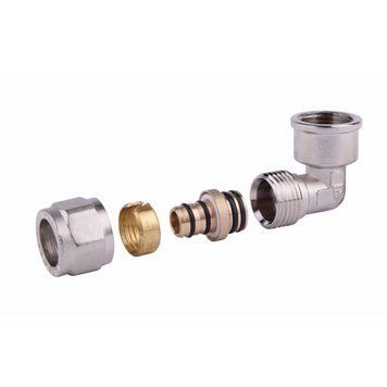 Колено фитинг резьбовое SD Forte 16х1/2" ВР (2,0) 3195 фото