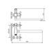 Bathtub faucet ZEGOR DST7-A827