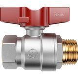 Ball valve MIRAYA &Oslash;1/2&Prime; VV PN40 DN15