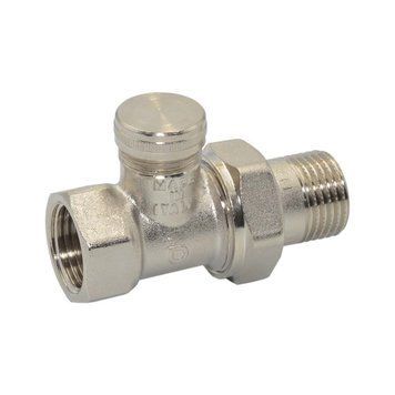 Bonomi radiator shut-off valve &Oslash;3/4&Prime; straight