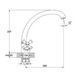 Kitchen faucet ZEGOR DTZ4-B827