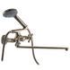 Bathtub faucet HAIBA DOMINOX 140 bronze (HB0062)