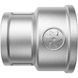 Муфта редукционная латунная MIRAYA &Oslash; 1&Prime; х 1/2&Prime; ВВ никель 3633 фото 1