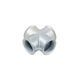 1/2" galvanized cast iron cross (SANHA, Berg Montana, Gebo)