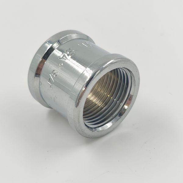Clutch brass chrome SANHA &Oslash; 3/4&Prime;