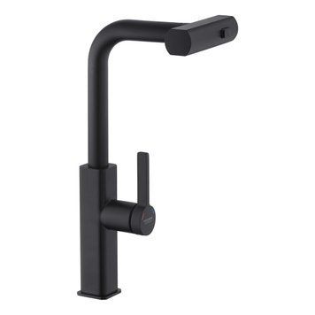 Смеситель для кухни с выдвижным изливом Kroner KRP Edelstahl Klassisch - SCH03918 2038 фото