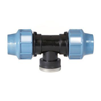Tee with thread PP-B UNIDELTA 20x1/2&Prime;x20 BP PN16