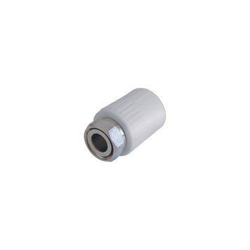Муфта PPR Berke Plastik 20х3/4" с накидной гайкой пластиковый шток 3662 фото